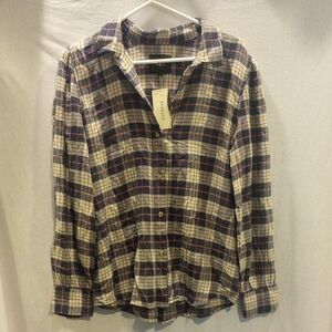 Rails Large Plaid Button Down , Nwt Size Large